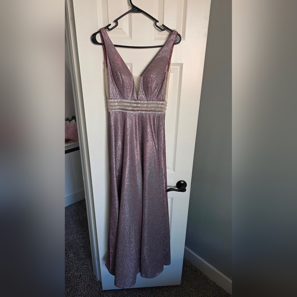 Cinderella Pink Glitter Dress